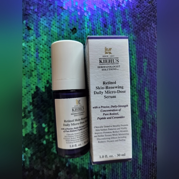 🚫SOLD🚫Kiehl's Retinol skin renewing daily micro dose serum anti aging NEW - Picture 3 of 4
